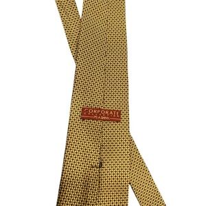 Jos. A. Bank Yellow and Brown Men's Tie